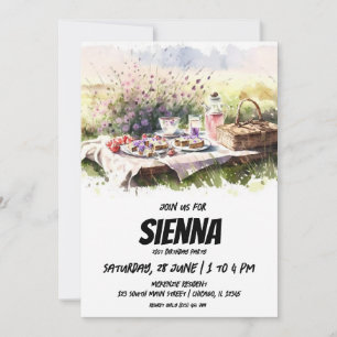 Summer Picnic over velduitnodiging Kaart