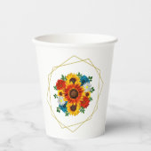 Summer Picnic Papieren Bekers (Voorkant)