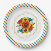 Summer Picnic Papieren Bordje (Voorkant)