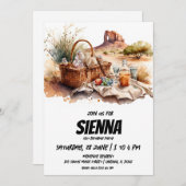 Summer Picnic Uitnodiging (Voorkant / Achterkant)