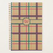 Summer Plaid Planner (Voorkant)