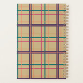 Summer Plaid Planner (Achterkant)