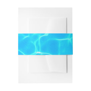 Summer Pool Birthday Party Uitnodigingen Wikkel