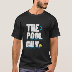 Summer Pool Guy Gifts Grappig Zwembad Jongen T Sh T-shirt