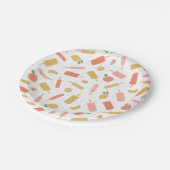 Summer Popsicles Papieren Bordje (Gekanteld)