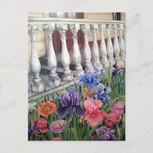 Summer Porch Briefkaart (Voorkant)