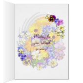 Summer Posy bedankt (Binnen (Rechts))