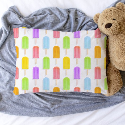 Summer Rainbow Popsicles Pattern Kussensloop