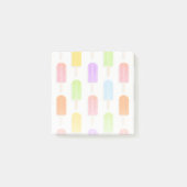 Summer Rainbow Popsicles Pattern Post-it® Notes (Voorkant)