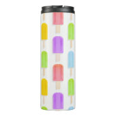 Summer Rainbow Popsicles Pattern Thermosbeker (Achterkant)