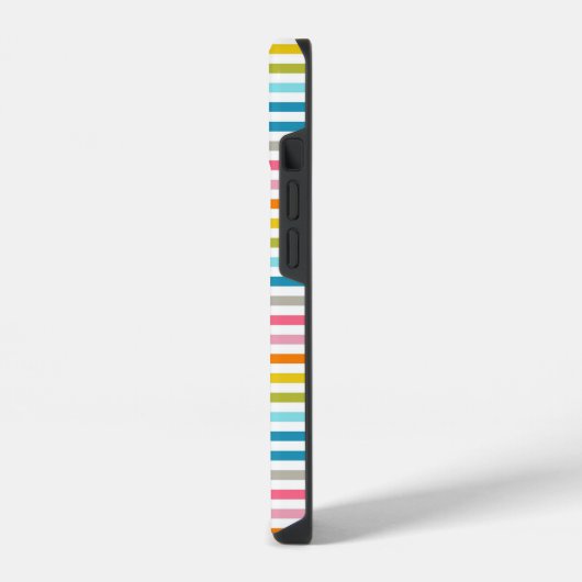 Summer Rainbow Stripes iPhone Hoesje (Linkerkant)