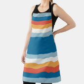 Summer Rainbow Stripes Schort (Insitu)