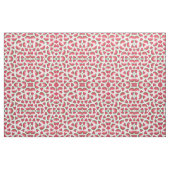 Summer Red Green Watermelon Waterverf Pattern Stof (Fat Quarter)