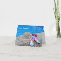 Summer Retirement by pool for Woman