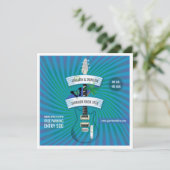 Summer Rock Festival ajouter le logo invitation (Debout devant)