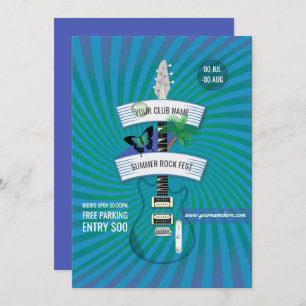 Summer Rock Festival voegt logo uitnodiging toe