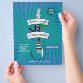 Summer Rock Festival Wedding Flyer (Hand)