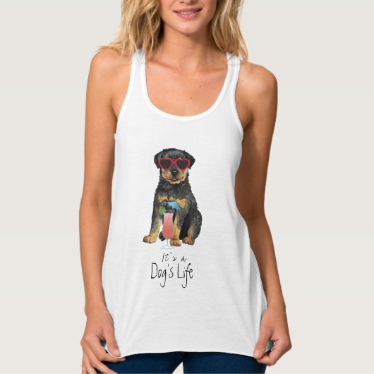 Summer Rottweiler Tanktop (Voorkant)