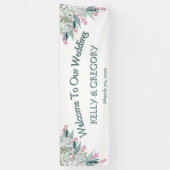 Summer Sage Wedding Spandoek (Verticaal)