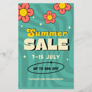 Summer Sale Flyer