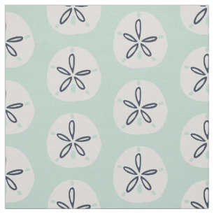 Summer Sand Dollar Cotton Twill Fabric Stof