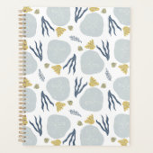 Summer Sand Dollar Seashells Beach Pattern Beach Planner (Voorkant)