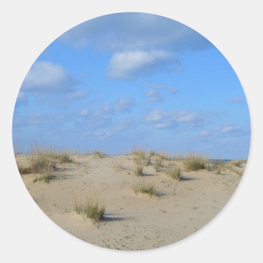 Summer Sand Dune Beach Stickers (Voorkant)