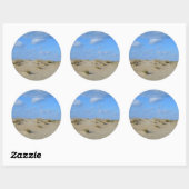 Summer Sand Dune Beach Stickers (Vel)