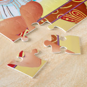 SUMMER SANTA VOOR BEACH JIGSAW PUZZLE LEGPUZZEL (Zijkant)