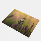 Summer Scene, Butterfly en Loosestrife Deurmat (Schuin)