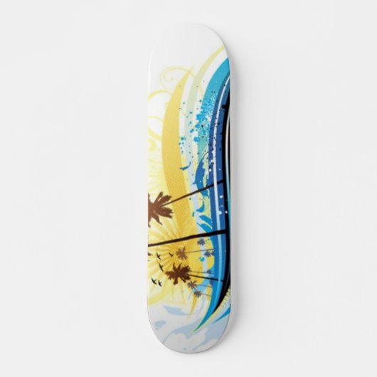 Summer Scene Skateboard (Voorkant)