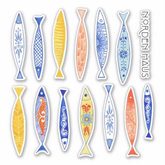 Summer School of Fish Sticker (Voorkant)