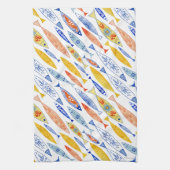 Summer School of Fish Tea Handdoek (Verticaal)