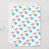 Summer Scottish Terrier Beach Party Invitation (Dos)