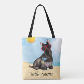 Summer Scottish Terrier Draagtas (Achterkant)