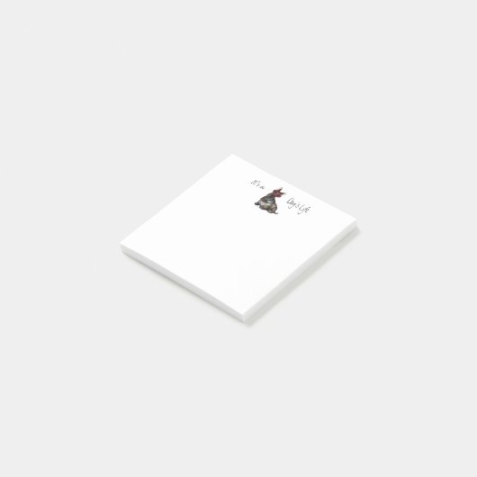 Summer Scottish Terrier Post-it® Notes (Schuin)