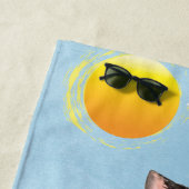 Summer Scottish Terrier Strandlaken (In situ)