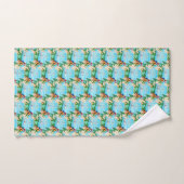 Summer Seaplane Tropical Beach Coastal Bad Handdoek (Handdoek)