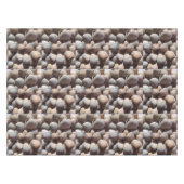 Summer, Seashells, Tablecloth Tafelkleed (Voorkant (Horizontaal))