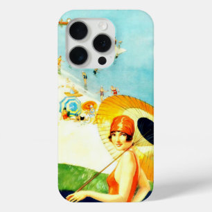 Summer Seaside 1920 iPhone-hoesje iPhone 15 Pro Case