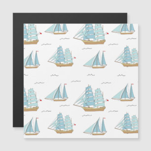 Summer Seatime Cute-jachten met zeilschip