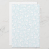 Summer Shell Pattern Briefpapier (Voorkant / Achterkant)