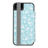 Summer Shell Pattern Incipio iPhone Portemonnee Hoesje (Agenda Achterkant)