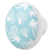 Summer Shell Pattern Keramische Knop (Rechts)