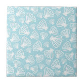 Summer Shell Pattern Tegeltje (Voorkant)