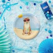 Summer Shiba Inu Papieren Bordje (Feest)