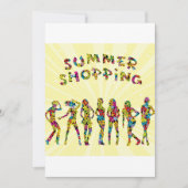Summer Shoping Kaart (Voorkant)