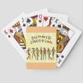 Summer Shoping Pokerkaarten (Achterkant)