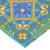 Summer ,Sicilian tiles ,majolica,Mediterranean  Korte Tafelloper (Hoek)