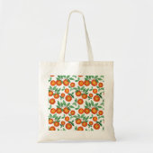Summer Sinaasappels Citrus Waterverf Fruit Pattern Tote Bag (Voorkant)